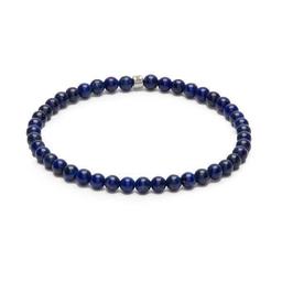 Bracelet 4mm en Lapis Lazuli