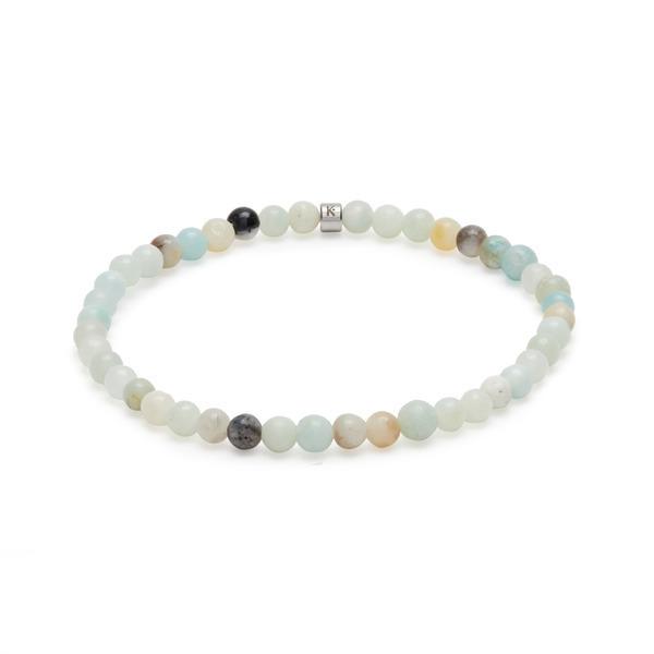 Bracelet 4mm en Amazonite