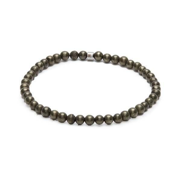 Bracelet 4mm en Pyrite