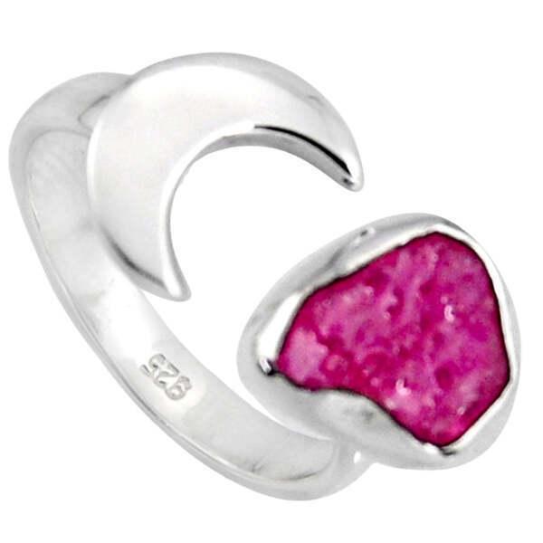 Bague en Rubis et Argent 925