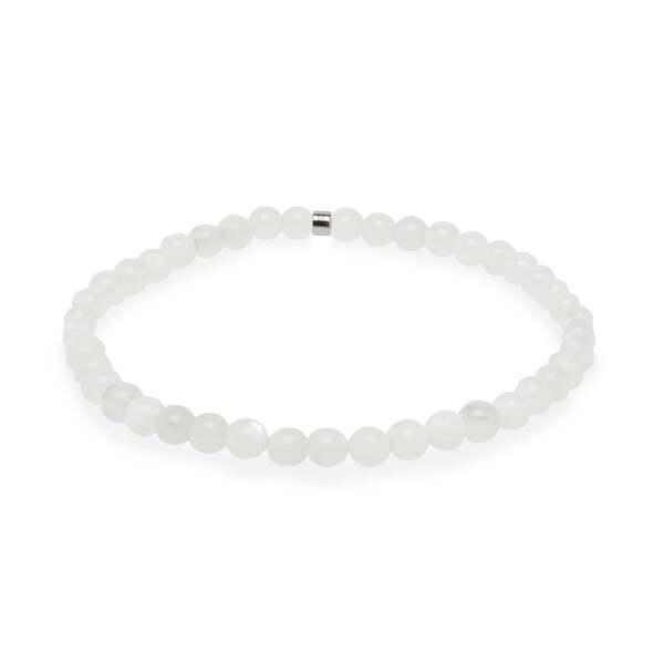 Bracelet 4mm en Pierre de Lune