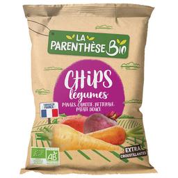 Chips de légumes bio - Fabriqués en France - Sachet de 75g