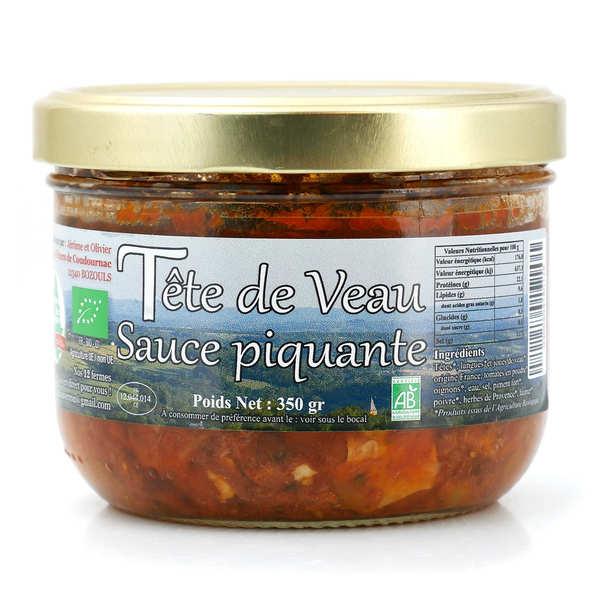 Tête de veau sauce piquante bio