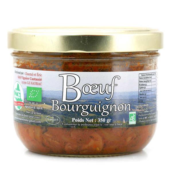 Boeuf bourguignon bio