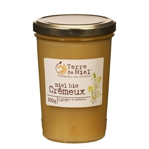 Miel toutes fleurs crémeux origine UE 500g