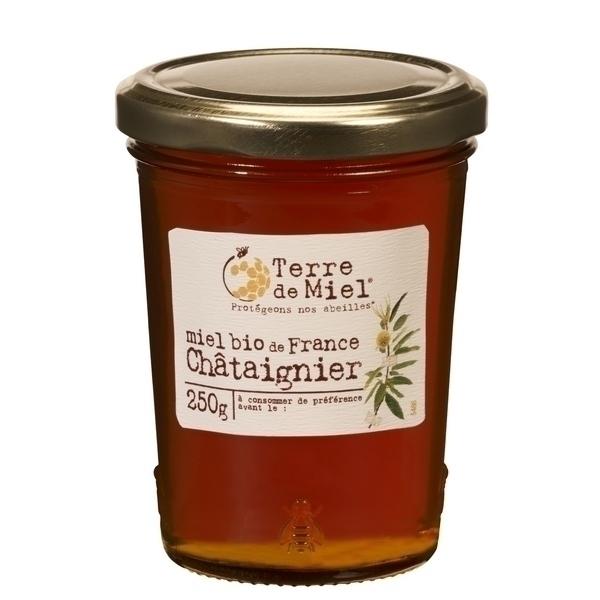 Miel de châtaignier origine France 250g