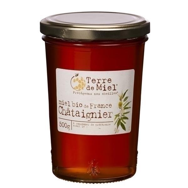 Miel de châtaignier origine France 500g