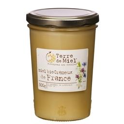 Miel crémeux toutes fleurs origine France 500g