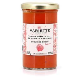 Sauce tomate bio de variété ancienne véritable Coeur de boeuf