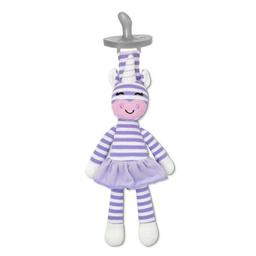 Doudou Attache sucette Licorne Cupcake 25 cm Apple Park