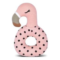 Hochet Bio Flamant rose Franny Apple Park