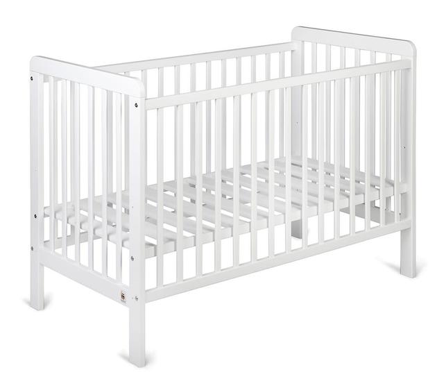 Berceau bébé 120x60cm sommier réglable 3 hauteurs