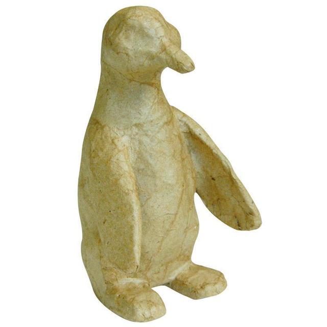 Pingouin en papier mâché 11,5 cm