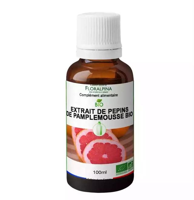 Extrait de Pépins de Pamplemousse BIO 100ml - macérat certifié A