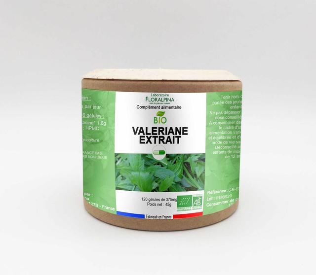 Valériane bio 120 gélules