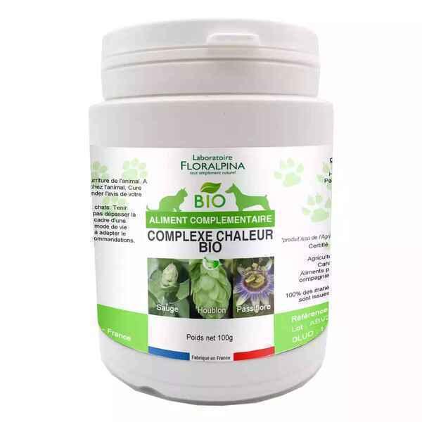 Laboratoire Floralpina - Complexe Chaleur Bio 100g pour Chien et