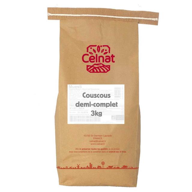 Couscous demi-complet 3kg