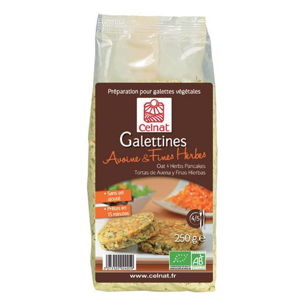 Galettines avoine et fines herbes 250g