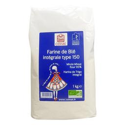 Farine de blé intégrale T150 5kg