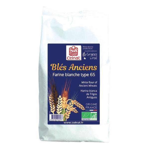 Farine blanche de blés anciens T65 bio - 1 kg