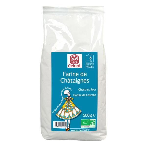 Farine de châtaignes bio France 500g