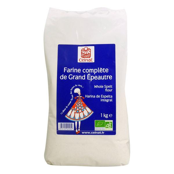 Farine complète de grand épeautre bio 1kg