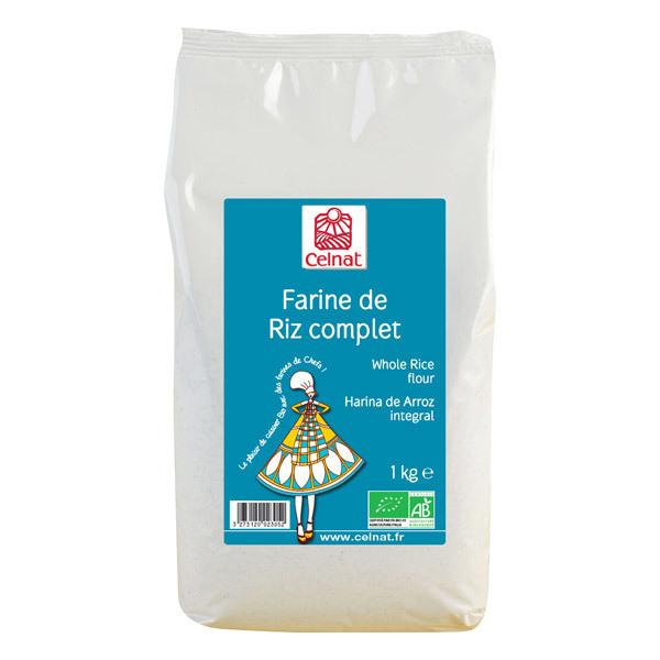 Farine de riz complet bio 1kg