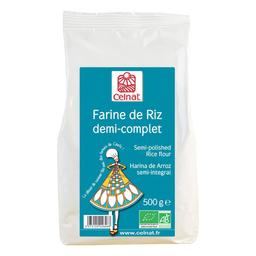 Farine de riz demi-complet bio 500g