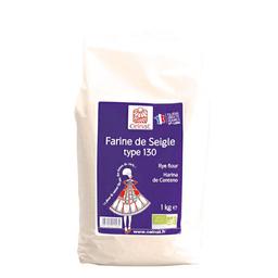 Farine de seigle origine France T130 1kg