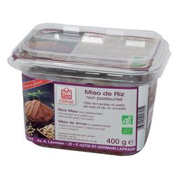 Miso de riz non pasteurisé bio 400g