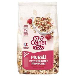 Muesli petit épeautre framboises 375g