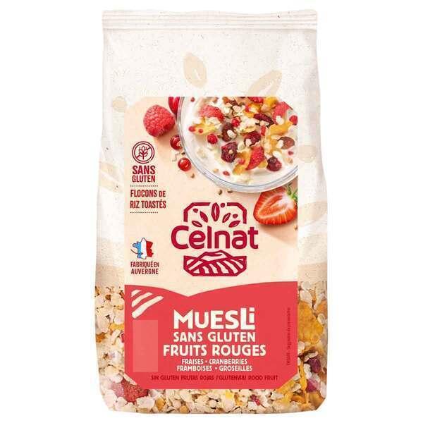 Muesli aux fruits rouges sans gluten 375g