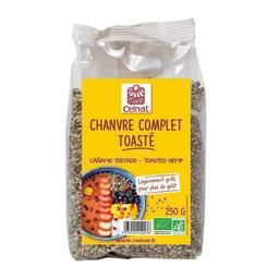 Graines de chanvre complet toasté 250g