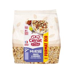 Muesli fruits et graines 750g