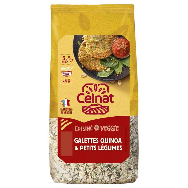 Préparation pour galettes quinoa et petits légumes 200g