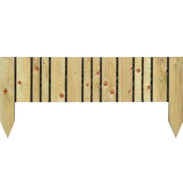 Bordure en bois VERTIKAL