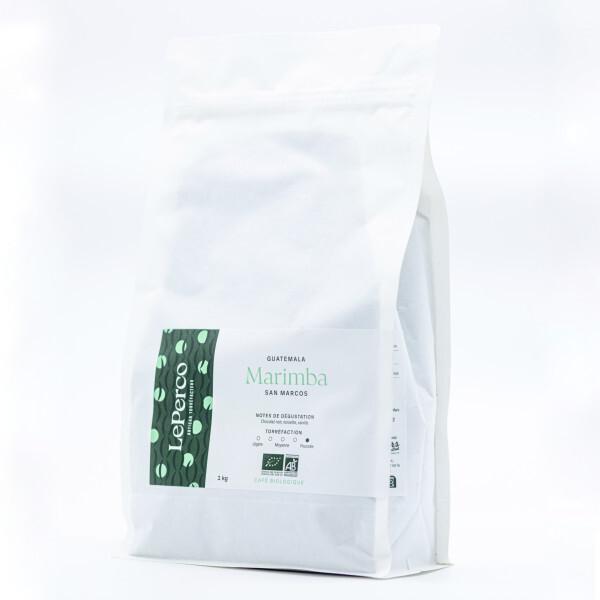 Café du Guatemala Bio  Grains 1kg  Marimba