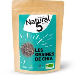 Graines de Chia Bio 200G Cultivées en France.