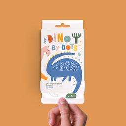 DINO by Dots -  Livre de jeux de point à relier