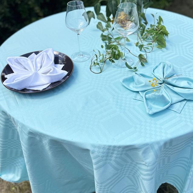 Nappe Aude - 100% coton damassé