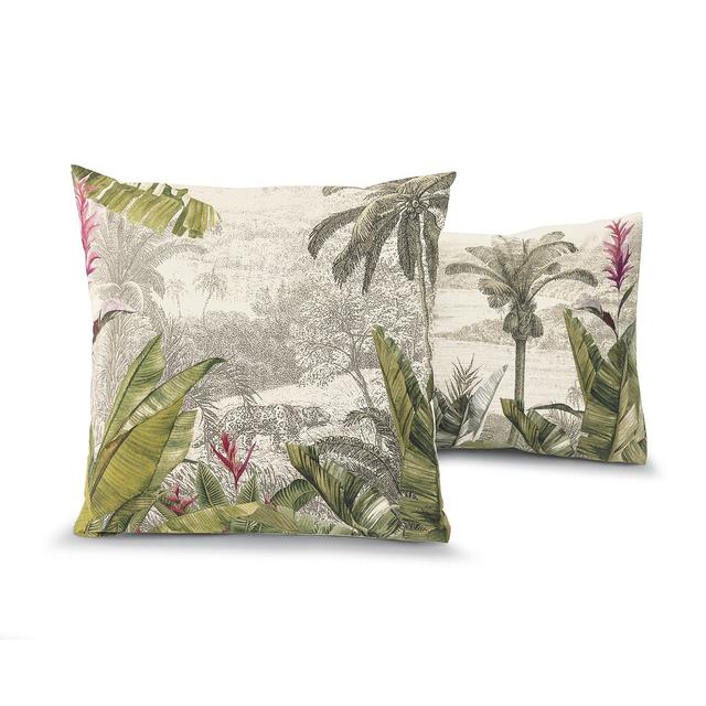 Taie d'oreiller Tahiti - Percale de coton