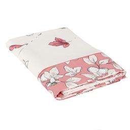 Drap plat Oranger - Percale de coton