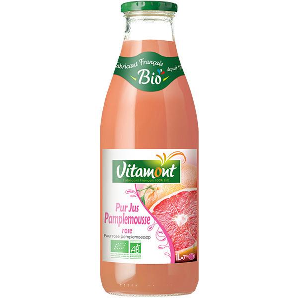 Pur Jus Pamplemousses Roses Bio 1L