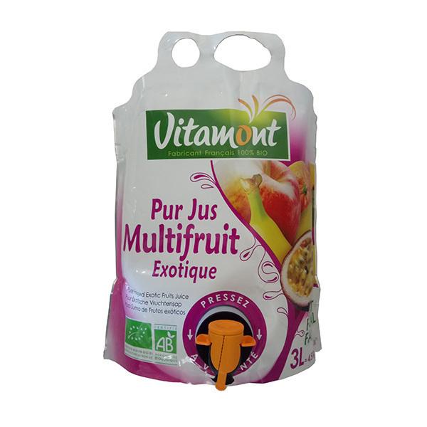 Pur jus Multifruit Exotique bio - 3 l