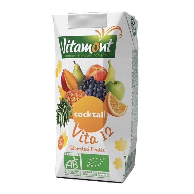 Cocktail 12 fruits Tetra 20cl bio