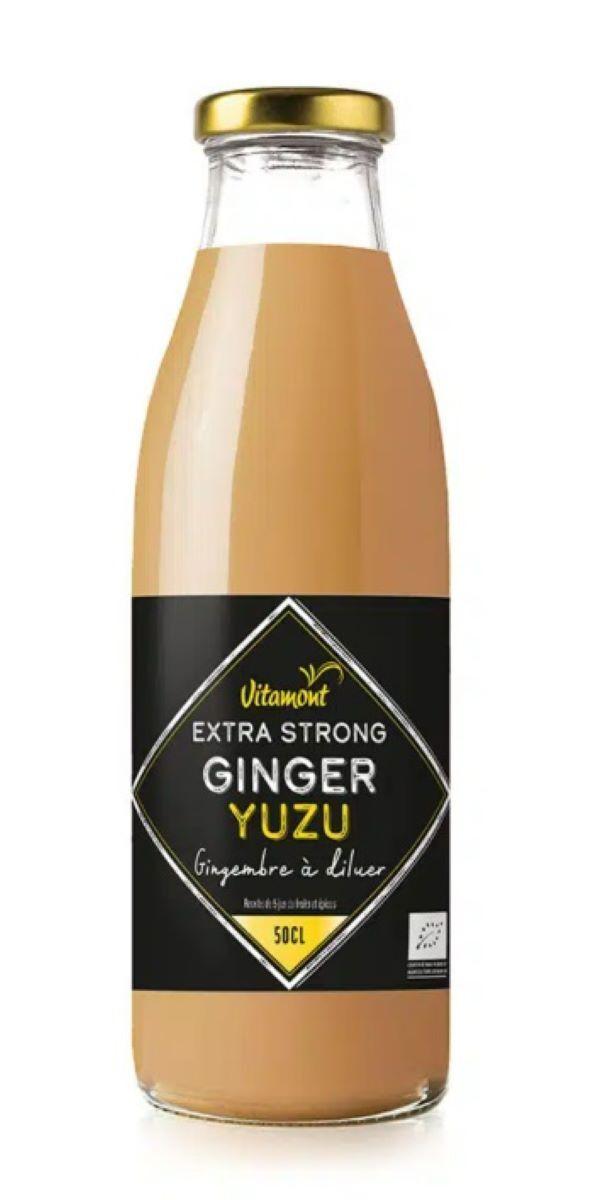 Concentré de gingembre yuzu à diluer 50cl