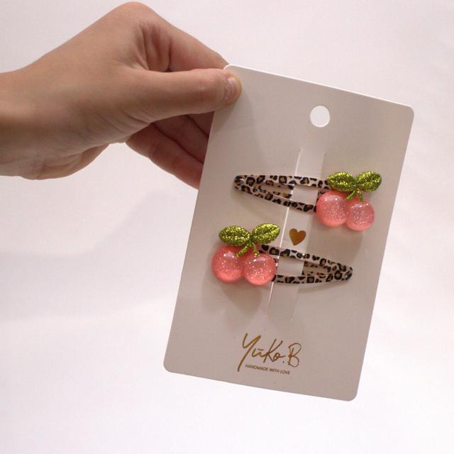 Yuko B - Barrettes Cherries - Cerises