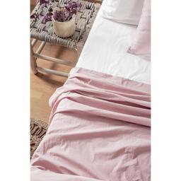 Drap plat 1 personne en Percale de Coton Bio lavé