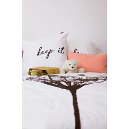 Housse de couette enfant en Coton Bio avec inscription + taie