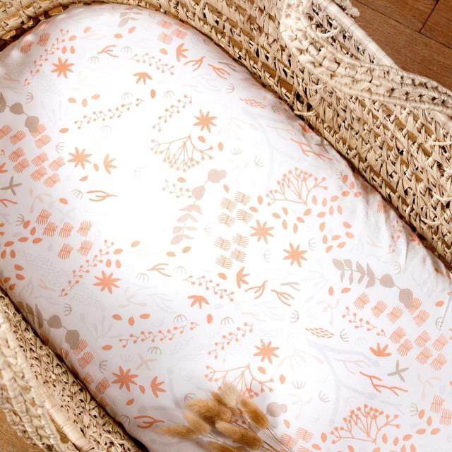 Drap housse Coton Bio pour landau Yukari Douceur